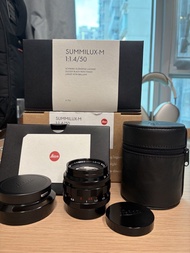 Leica Summilux 50mm f1.4 ASPH Glossy Black Black Paint