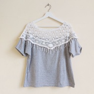 Korean Grey Top
