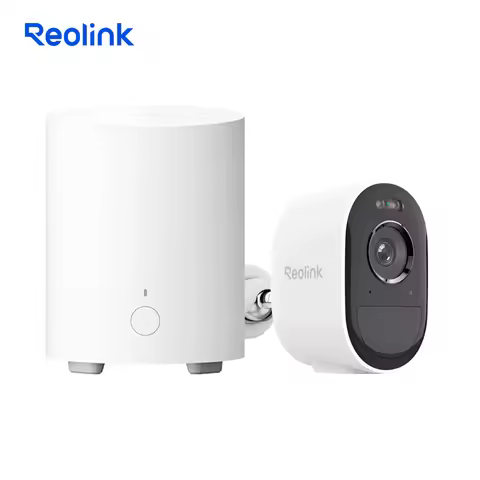 Reolink 3K Wireless Outdoor Security Camera 2.4/5GHz WiFi 6 Smart Alerts AI Detection Argus Solar Ca
