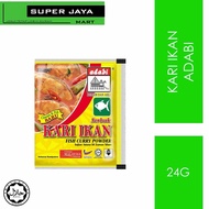 Adabi Serbuk Kari Ikan/Kari Kambing/Kari Udang Ketam &amp; Ikan Masin 24g