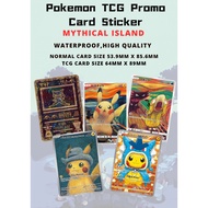 Pokemon Card Sticker - Card Sticker/Touch n Go/Access Card and Debit Visa Card Sticker Cover