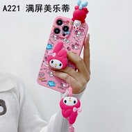 Samsung Galaxy  S20 Ultra S20 FE S21 S21 S20 S20 Plus Plus S21 Ultra S21 FE S22 S22 Plus S22 Ultra Cute Cartoon Melody Phone Case (Including Stand Doll &amp; Lanyard)