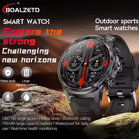 2025 New original V99 Smart Watch 1.85 inch NFC GPS sensing Bluetooth Call 710 Mah Large Battery Spo
