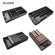 [JISADER]  Battery Holder with Detachable , for Button / AAA / AA / 9V / C / D Batteries, 98/72 Comp
