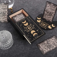 Wooden Tarot Card Box and Wooden Tarot Card Holder, Tarot Card Box Lucky Small Jewelry Souvenir Box