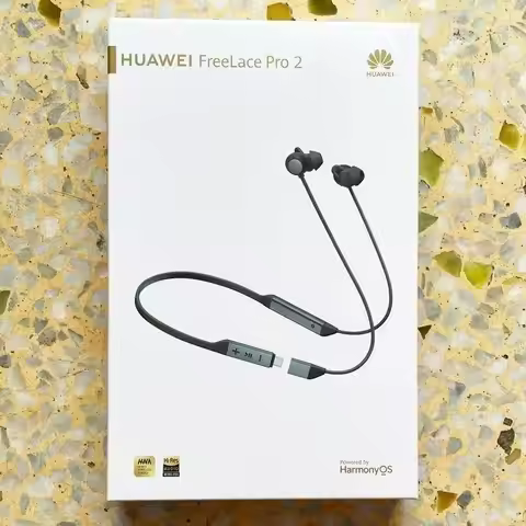 Original Huawei FreeLace Pro 2 wireless Bluetooth earphones with long battery life and noise reducti