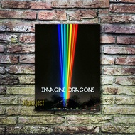 IMAGINE DRAGONS MUSIC POSTER - HOME DECORATION WALL DECORATION WOODEN POSTER