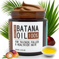 Unalakleet 100% Raw Batana Oil for Hair Growth – Botana Oil Hair Growth Treatment with Pumpkin Seed 