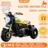【Warranty】Motor Elektrik Motor Kereta Budak Mainan Motorbike for Kids Music & Lights Elektrik Budak