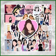 ▥ ∏ 50 PCS| JENNIE KIM BLACKPINK STICKERS KPOP BLACKPINK LAPTOP LUGGAGE STICKERS JENNIE BLACKPINK