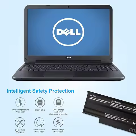 J1KND Laptop Battery for Dell Vostro 3450 3550 3750 N5110 N5010 M5010 M5030 M5040 M5110 3420 3520 N5