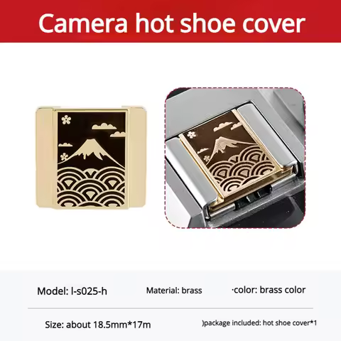 Suitable for Nikon ZR Z52 D850 ZF Sony Lumix S9 Fuji XM5 XT5 X100VI XT30 Leica Q Camera Bronze Hot S