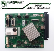 MB TV SHARP LC-32M407I Mainboard tv sharp lc 32m407 i