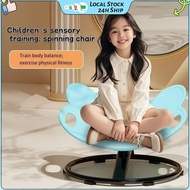 Sensory Swivel Chair Rotating Balance Chair Therapy ADHD Autism Calming Quiet Play Room Kindergarten