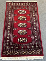 Oriental carpet wool on cotton thick pile  size 120x77 cm 4x2.5 ft from Pakistan hand made
