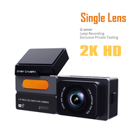 K01 Driving Recorder Dash Cam 2K Video Car DVR 170° Wide Angle Lens 24H Parking Monitor G-sensor Nig
