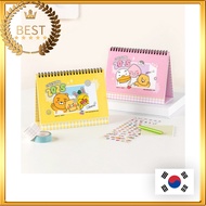 [KAKAO FRIENDS] 2025 SAY CHEESE Desk Calendar / New Year Daily Table Interior Kakao Calendar Weekly 