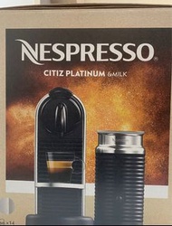 全新咖啡機 Nespresso CitiZ Platinum &amp; Milk