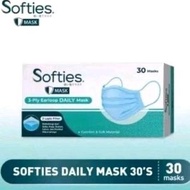 Gila Masker Softies Daily Mask 30S 3Ply Earloop Softies Daily Japanese