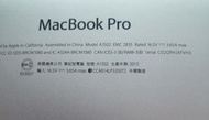 MACBOOK PRO  2015 (A1502)