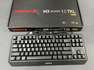 售二手 CHERRY MX BOARD 1.0 TKL RGB (機械)紅軸   鍵盤 只要1200元...  功能正常