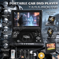 Multi System 1080P HD DVD Player Portable USB DVD Player Multimedia Digital DVD 7.8 Inch TV  Home Ca