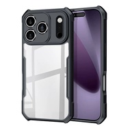 Cool Black Frame Laser Texture Clear Cases For Xiaomi Poco X8 X7 X6 Neo X5 X4 X3 NFC X2 M8 M7 M6 Plu