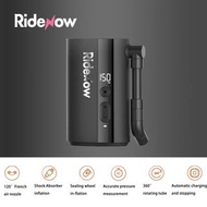 Ridenow Mini Electric Bike Air Pump Tiny Bicycle Tire Inflator Portable 150PSI 5000mAh