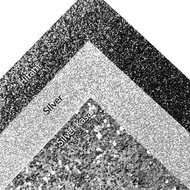 Coarse Glitter Paper 300 gsm A4 - Silver