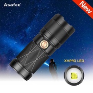 Asafee 1910 Super bright XHP90 LED camping 1800LM outdoor portable work telescopic zoom flashlight T