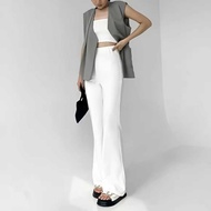 Flare Pants - Highwaist Flare Pants - Highwaist Curly Cutbray