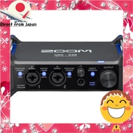 ZOOM UAC-232 USB Audio Interface features 2 inputs and 2 outputs, dual AD, and 32-bit float technolo