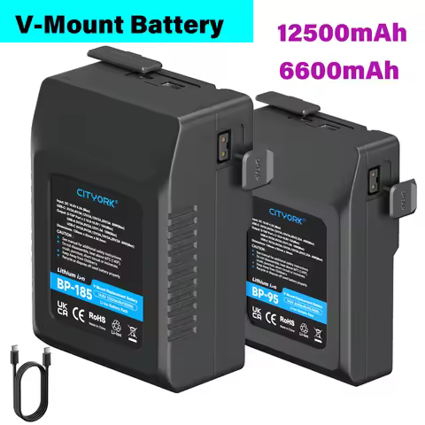 V Mount V-Mount Battery BP Battery Mini BP 95 BP 185 V-Lock Battery + PD60W Fast Charging Port for S
