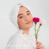 Raya Turban - Exclusive Instant TurbanDesign - Edhita Instant Turban Instant Party Turban/ Premiumbe