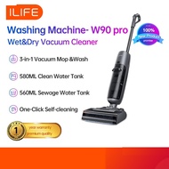 ILIFE W90 /W90 pro Cordless Wet And Dry Vacuum Cleaner Self-cleaning (Floor Washer) 0.58L Clean Wate
