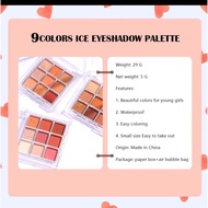 BEAUTIFUL EYESHADOW GLITTER 9 COLORS eyeshadow eyeshadow palette glitter eyeshadow