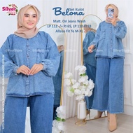 Belona JEANS SET | Jeans Suit | Jeans Long Dress | Jeans Long Dress