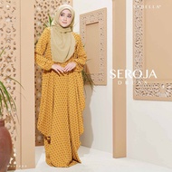 Jubah Kaftan Dress Layer Seroja By Sabella