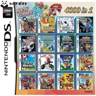 WONDER Game Cartridge Card, 4300 in 1 Best Gifts Video Game Card, with Box Interesting Funny Game Memory Card for DS NDS 3DS 3DS NDSL