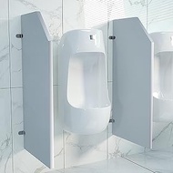 Urinal Privacy Screen Toilet Partition, Men Urinal Privacy Baffle, Wall-mounted Urinal Partition, Toilet Partition 90x40cm, for Shopping Malls/Schools/Public Places (Size : 3pcs)