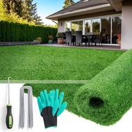Artificial Grass Rug Outdoor Indoor 3ft x 5ft, Fake Grass Carpet Green Synthetic Grass Realistic Tur