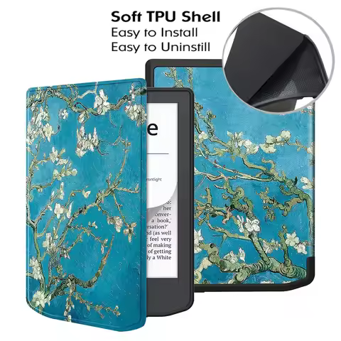 Auto Sleep / Wake Case For PocketBook Verse Lite Pro Color Smart PB619 PB634K3 PB634 PB629 Slim Flip
