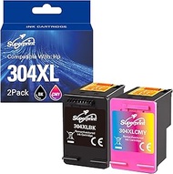 304 XL Printer Cartridges Replacement for HP 304 304XL Printer Cartridge for DeskJet 2622 2630 3720 
