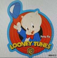 LOONEY TUNES PORKY PIG 暖手毛公仔