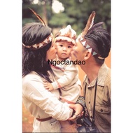 Aboriginal hats and photography accessories