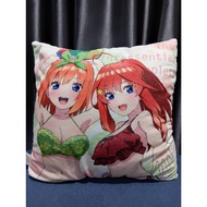 The Quintessential Quintuplets Plush Pillow 17x17 Inches