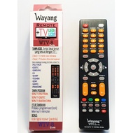 Universal Wayang WTV-8 Tv Remote
