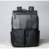 Genuine Garut Leather Men's Backpack