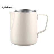 Stainless Steel Milk Frothing Jug Round Spout Latte Art Jug Milk Pitcher Frother Professional Barist