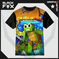 DragonFire Bedrock Edition Minecraft Kids T-Shirt